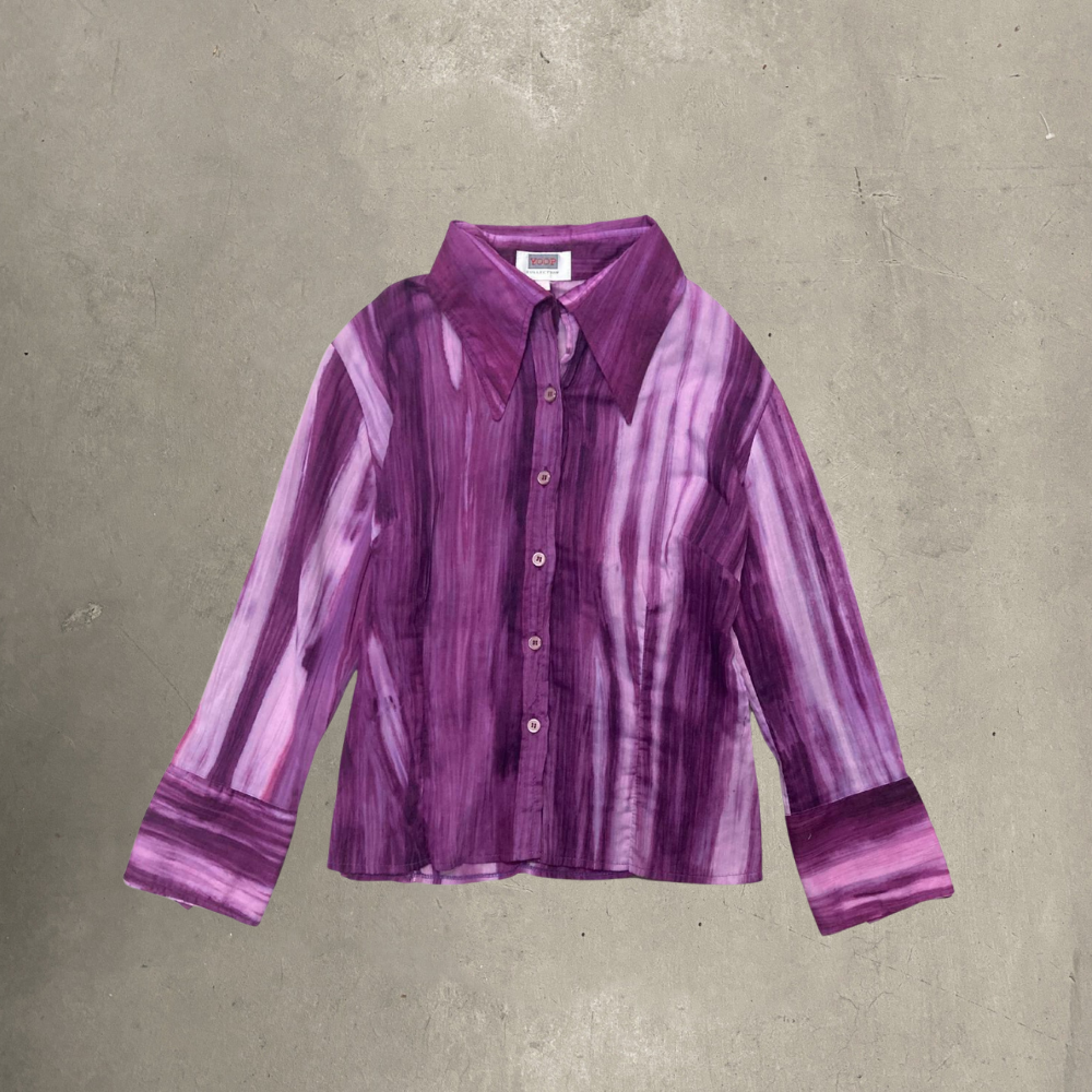 Vintage Purple Button Up