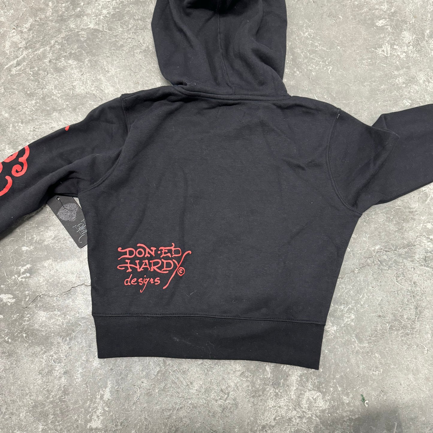 Ed Hardy Cropped Hoodie