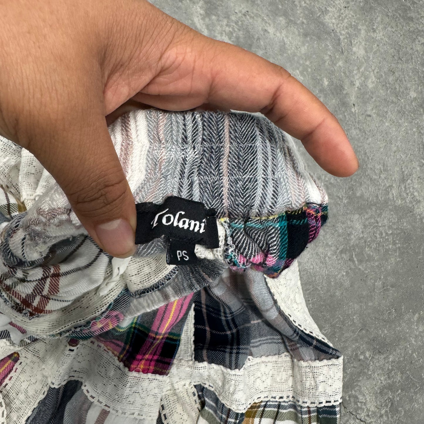 Vintage Plaid Skirt