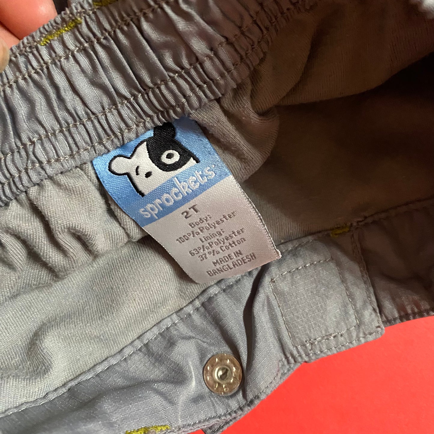 Boys Grey Track Pants 2T