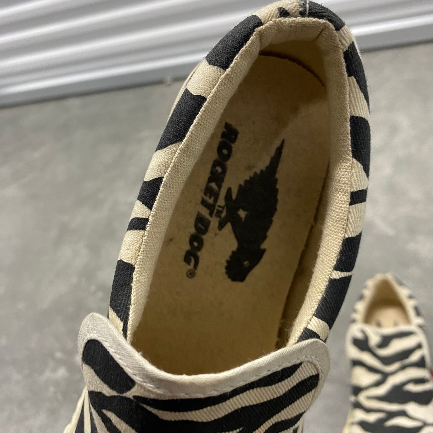 Vintaage Chunky Zebra Sneaker