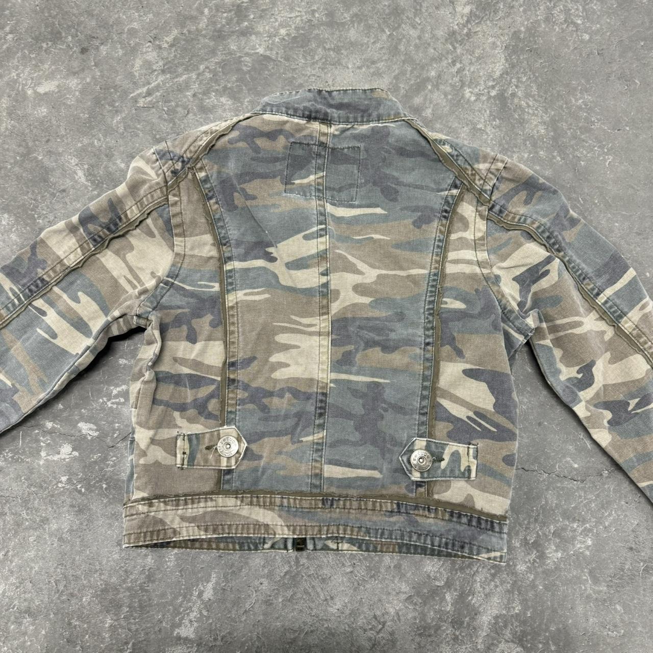 Camo Cropped Jacket