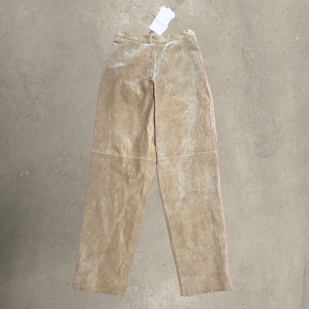 Vintage Tan Leather Bottoms