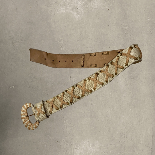 Woven Crossed Belt