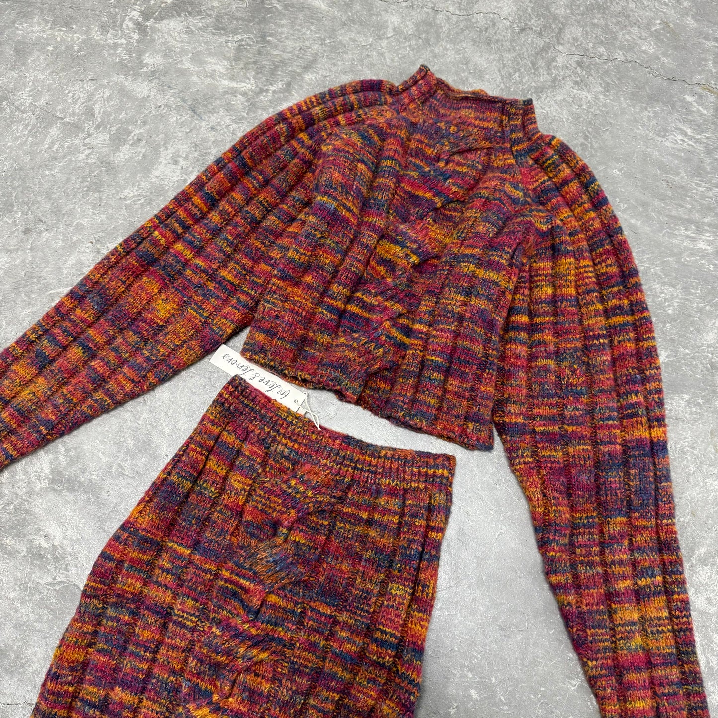 Luxury Knit Multi Colored Set