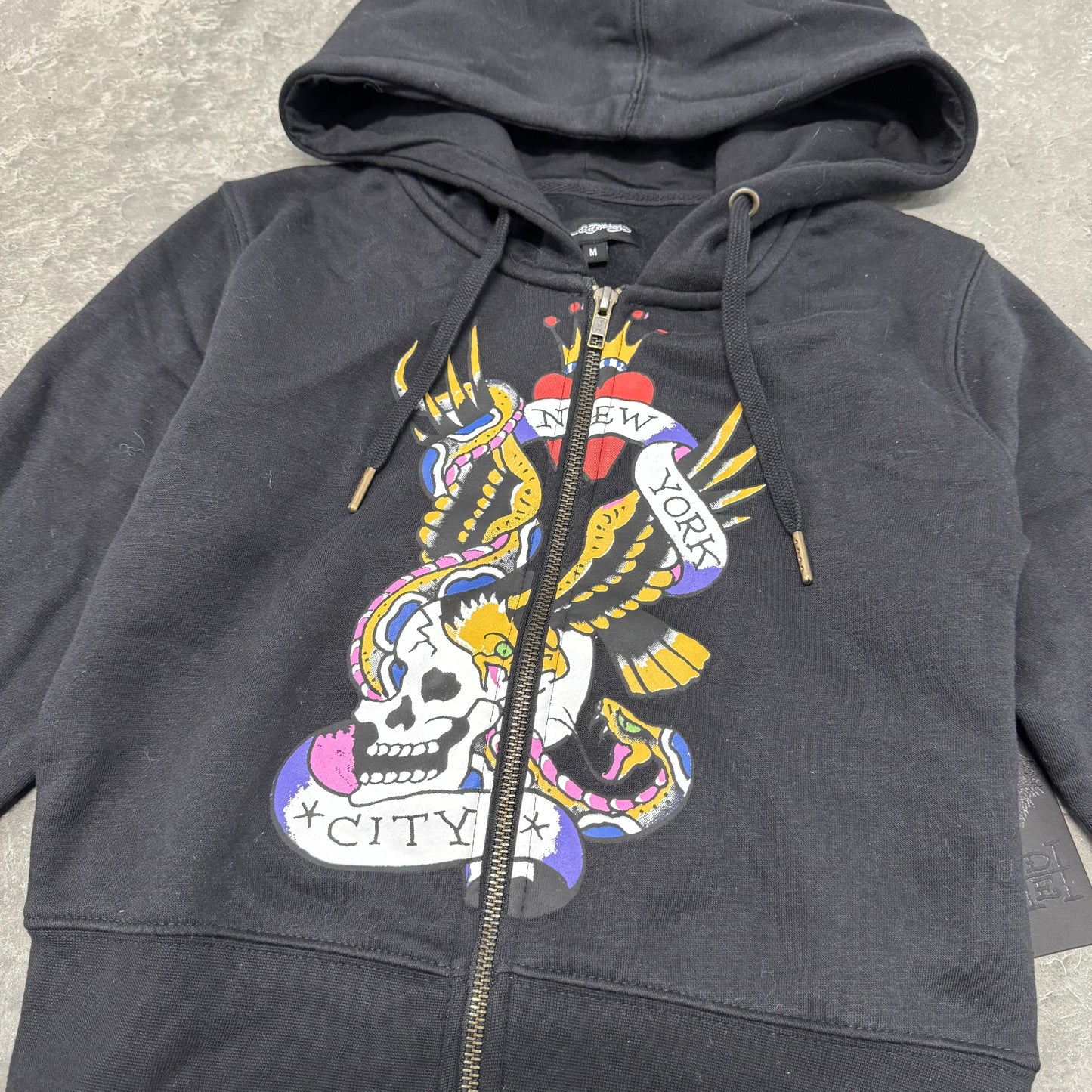 Ed Hardy Cropped Hoodie