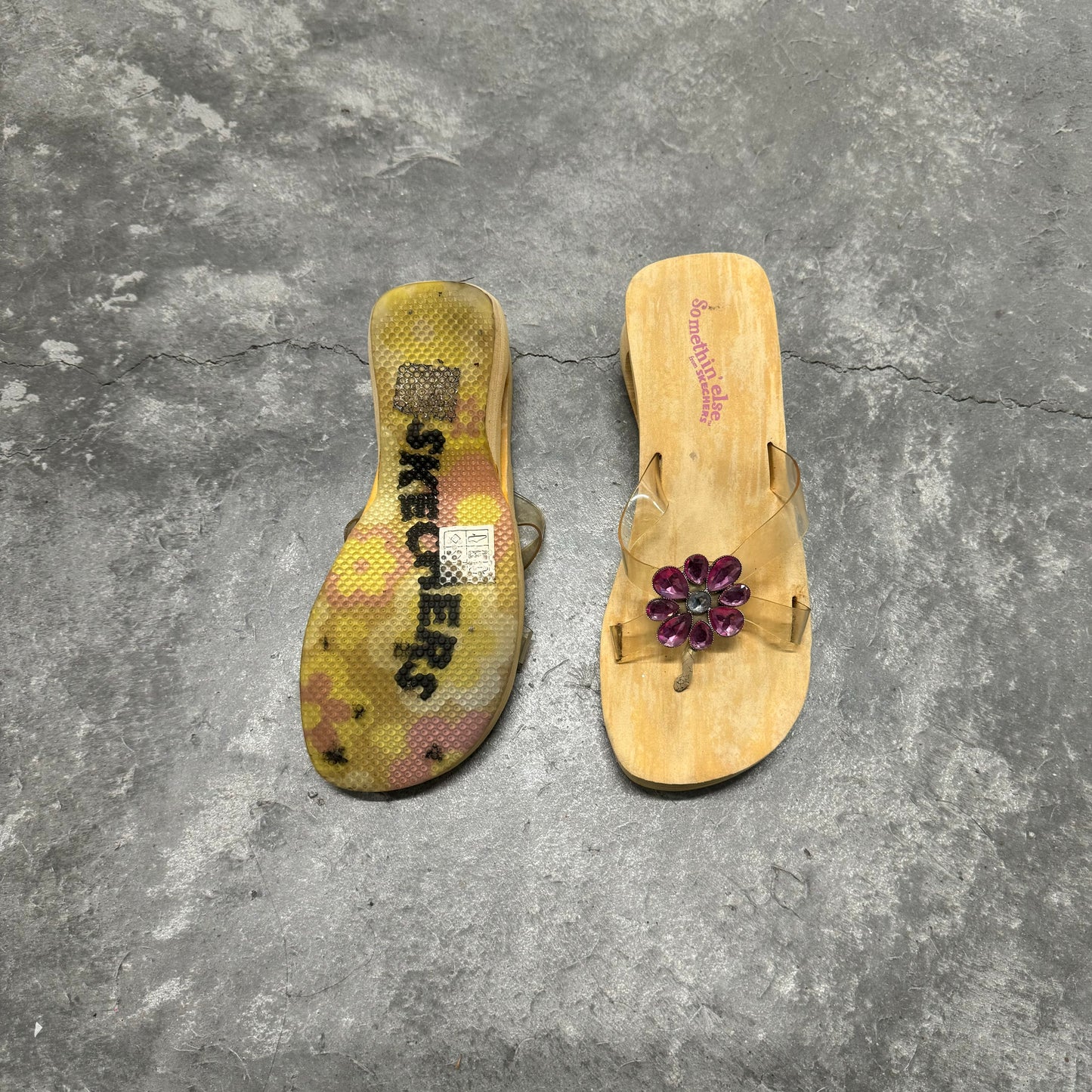 Vintage Sketchers Floral Sandal