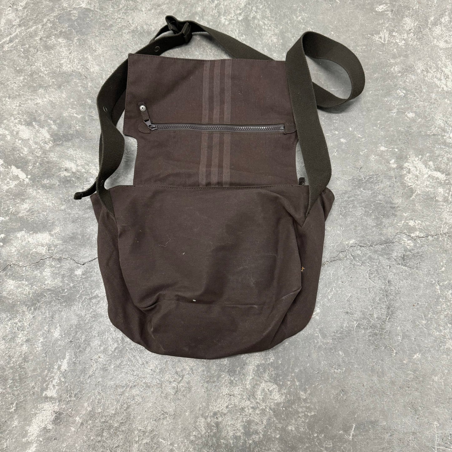 Brown Adidas Cross Body Bag