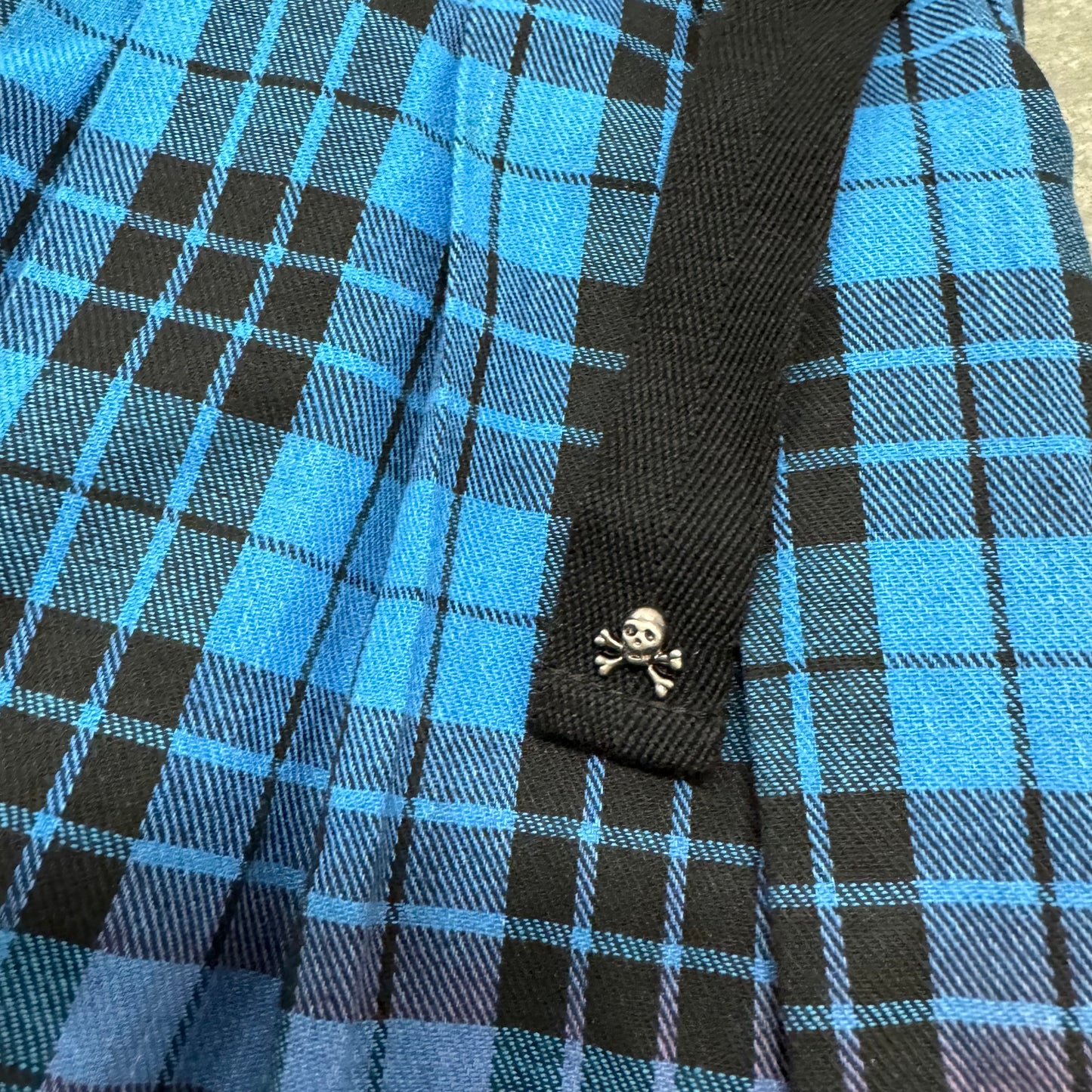 Multicolored Plaid Punk Plaid Skirt