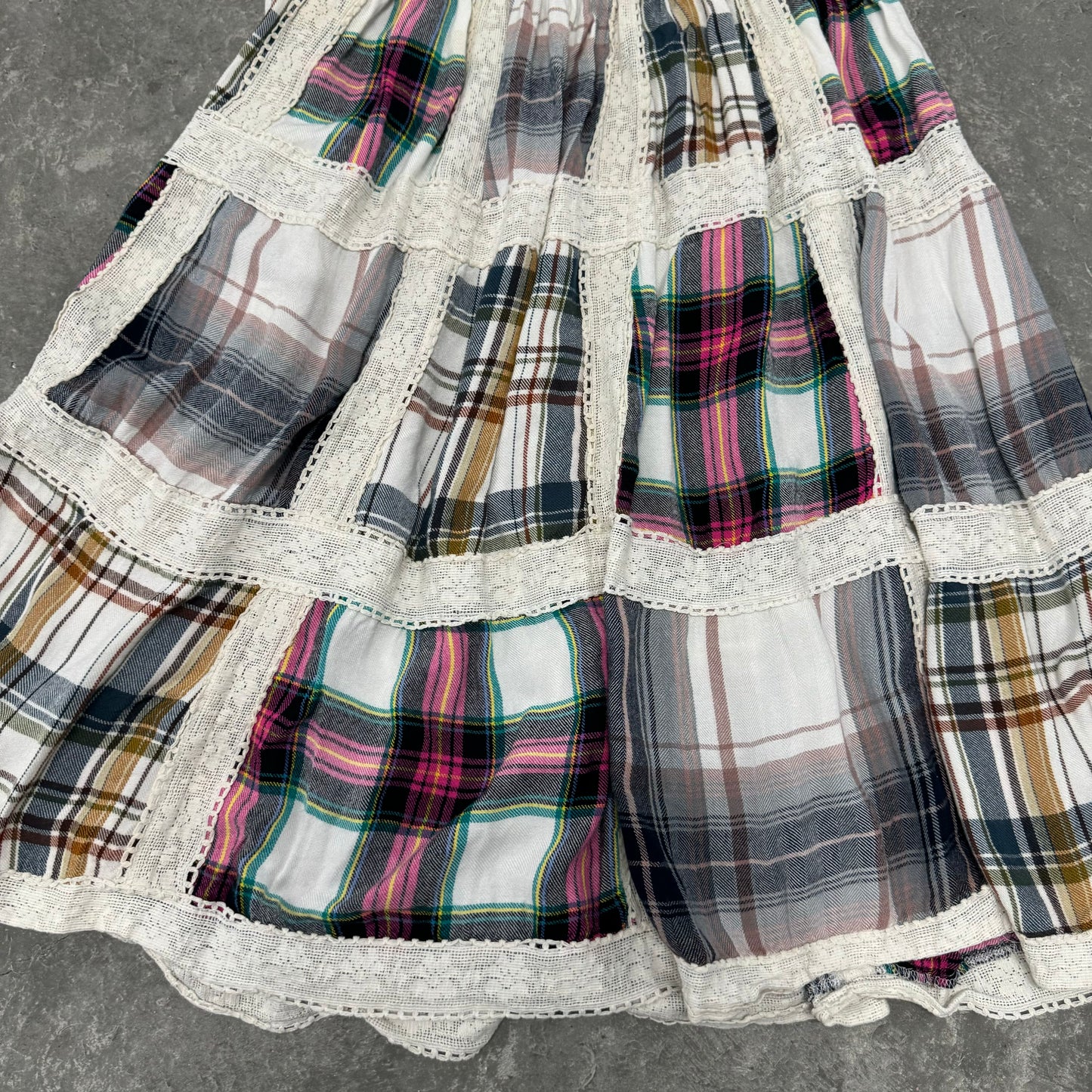 Vintage Plaid Skirt