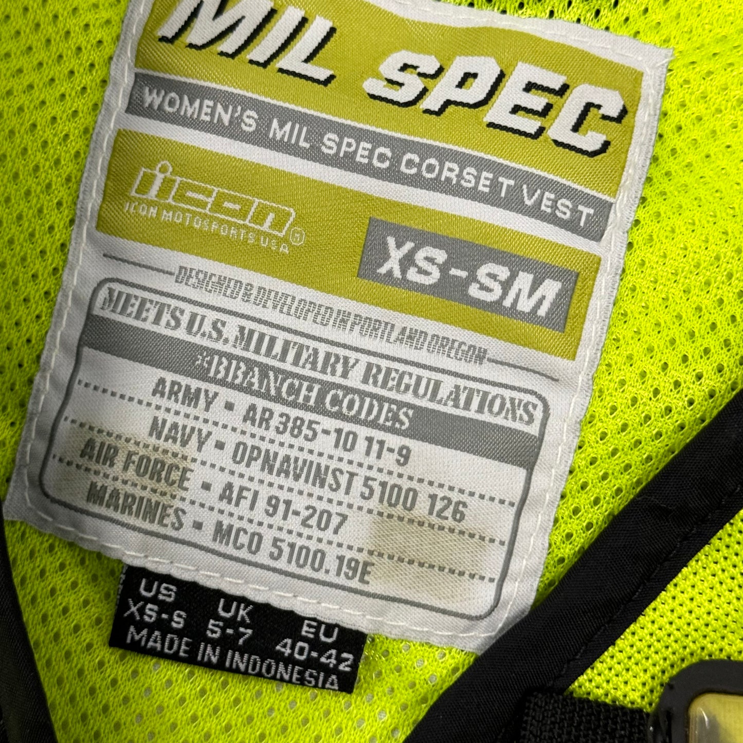Military Construction Vest