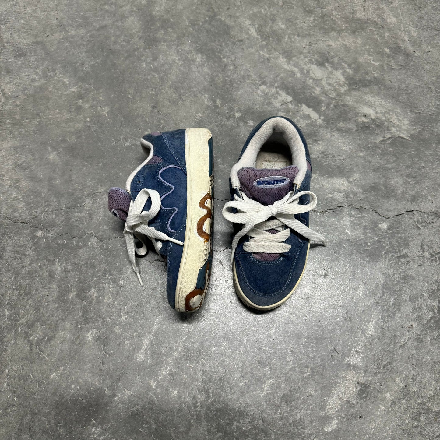 Vintage Vans Suede Rugged Skate Board Shoe