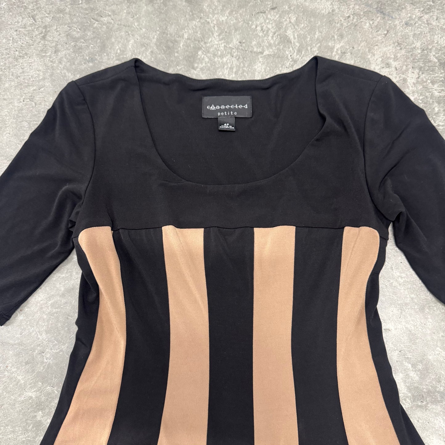 Vintage Grunge Midi Dress