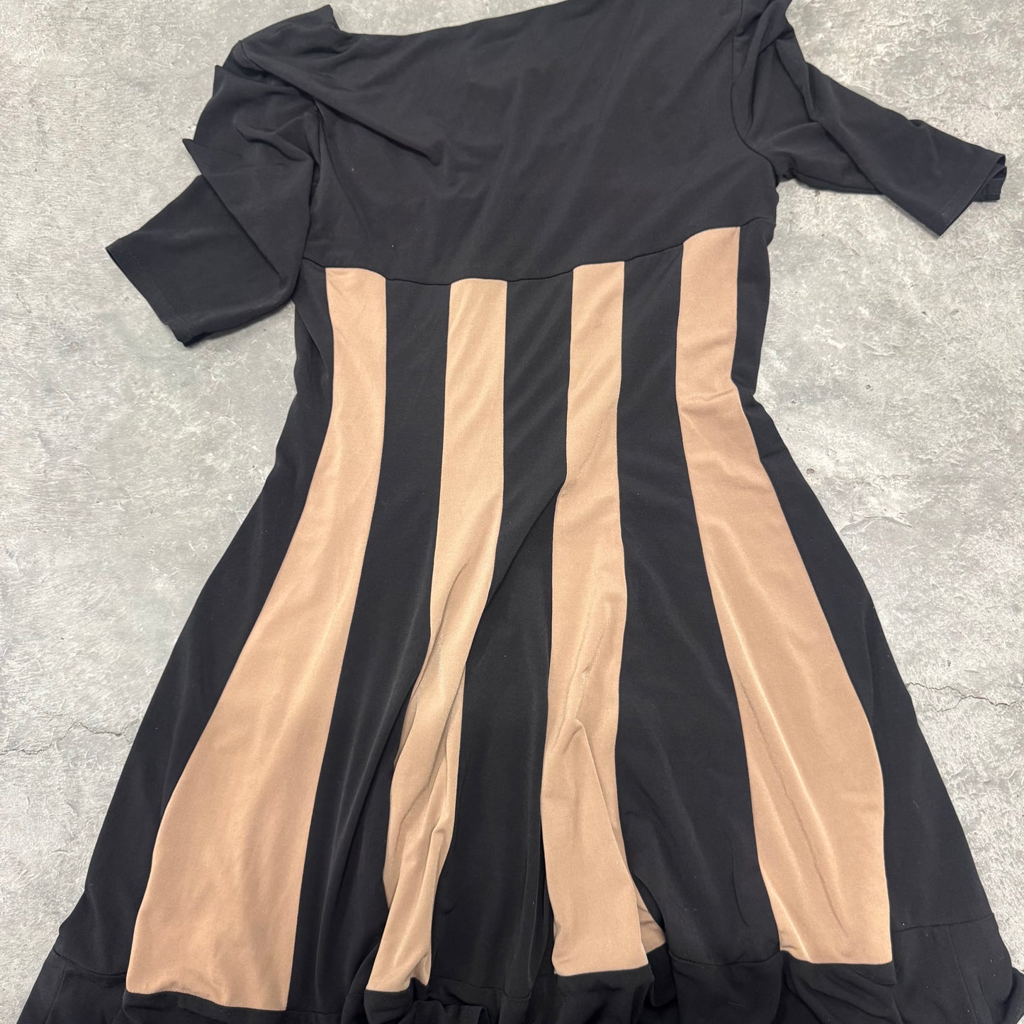Vintage Grunge Midi Dress