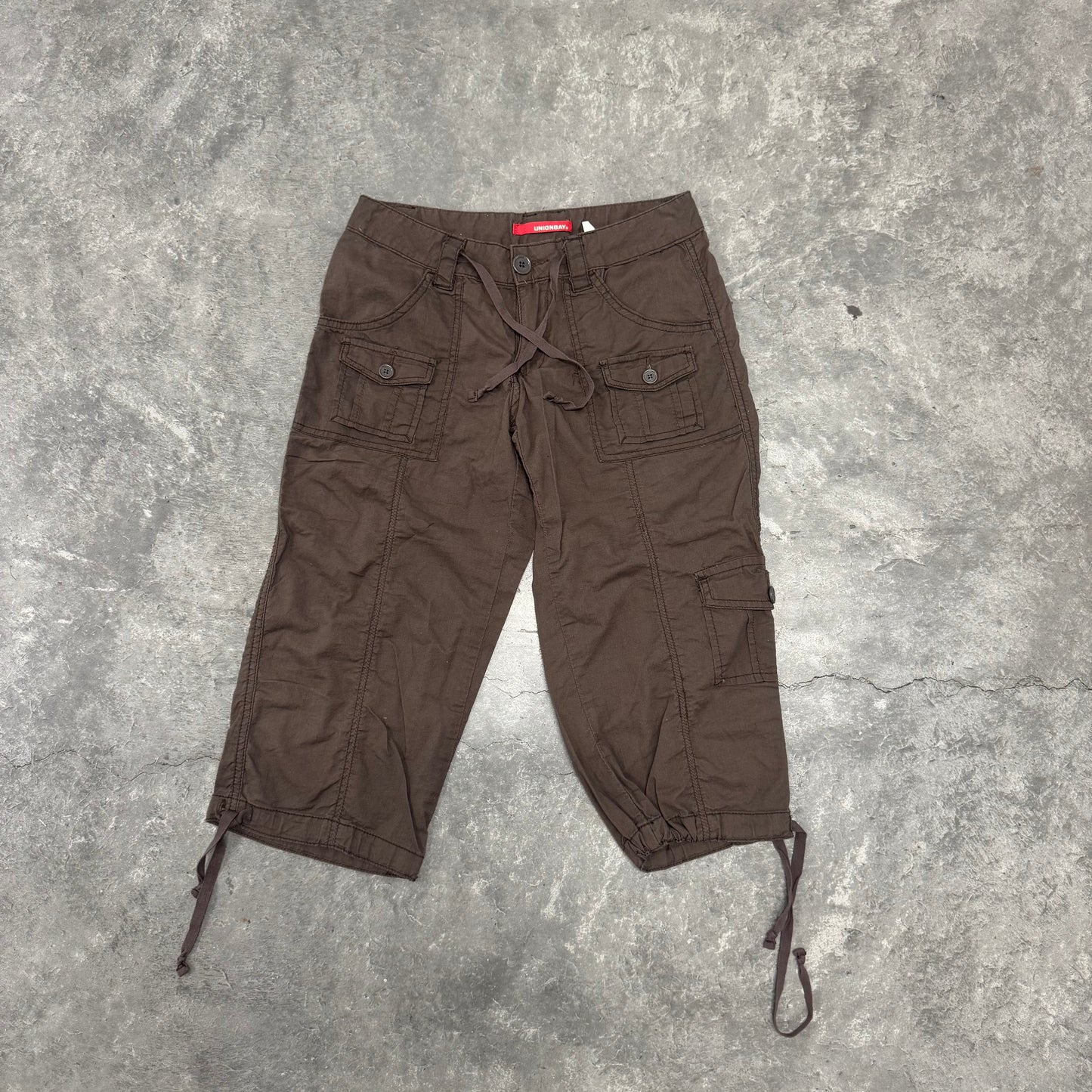 Unionbay Brown Cargo Capris