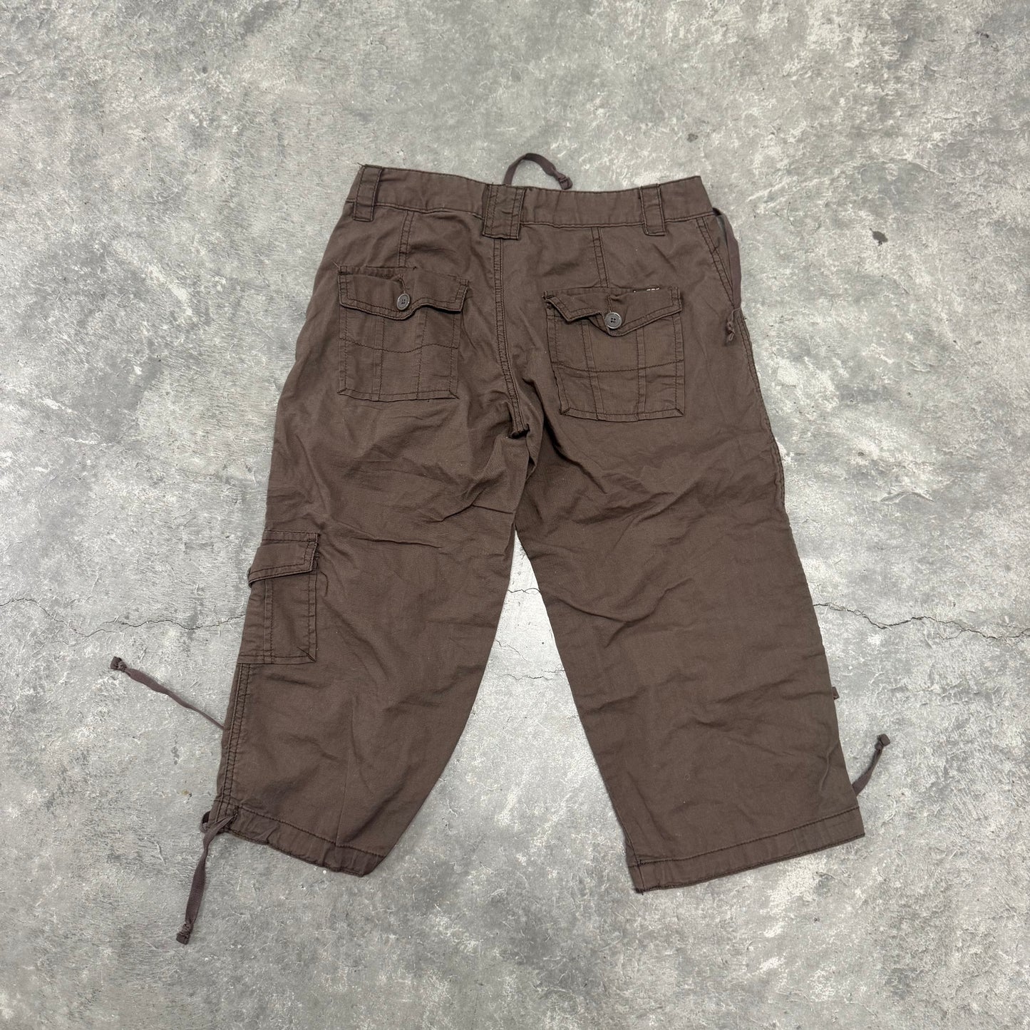 Unionbay Brown Cargo Capris