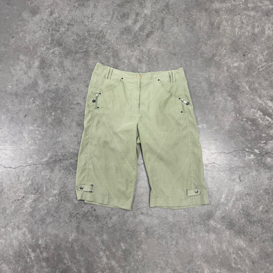 Green Cargo Shorts