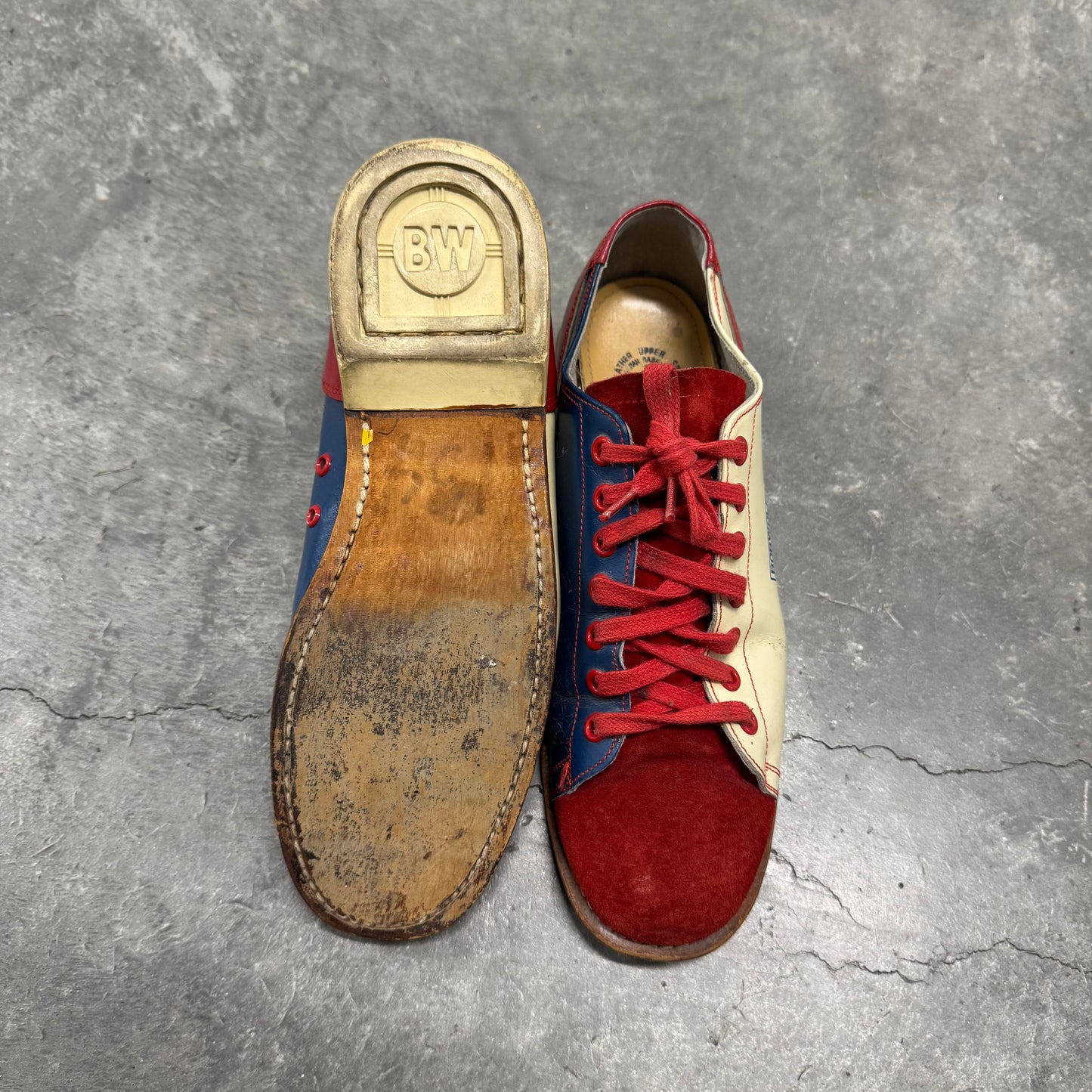 Vintage Bowling Ball Shoes