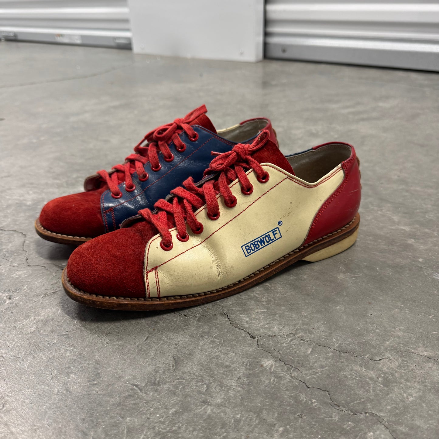 Vintage Bowling Ball Shoes