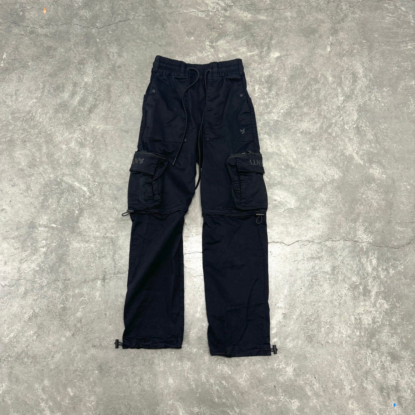Black Utility Joggers