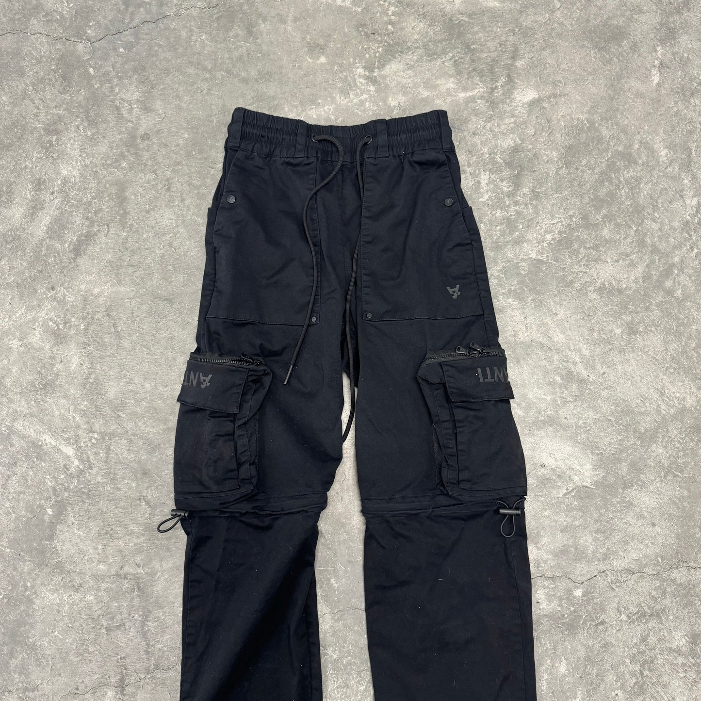 Black Utility Joggers