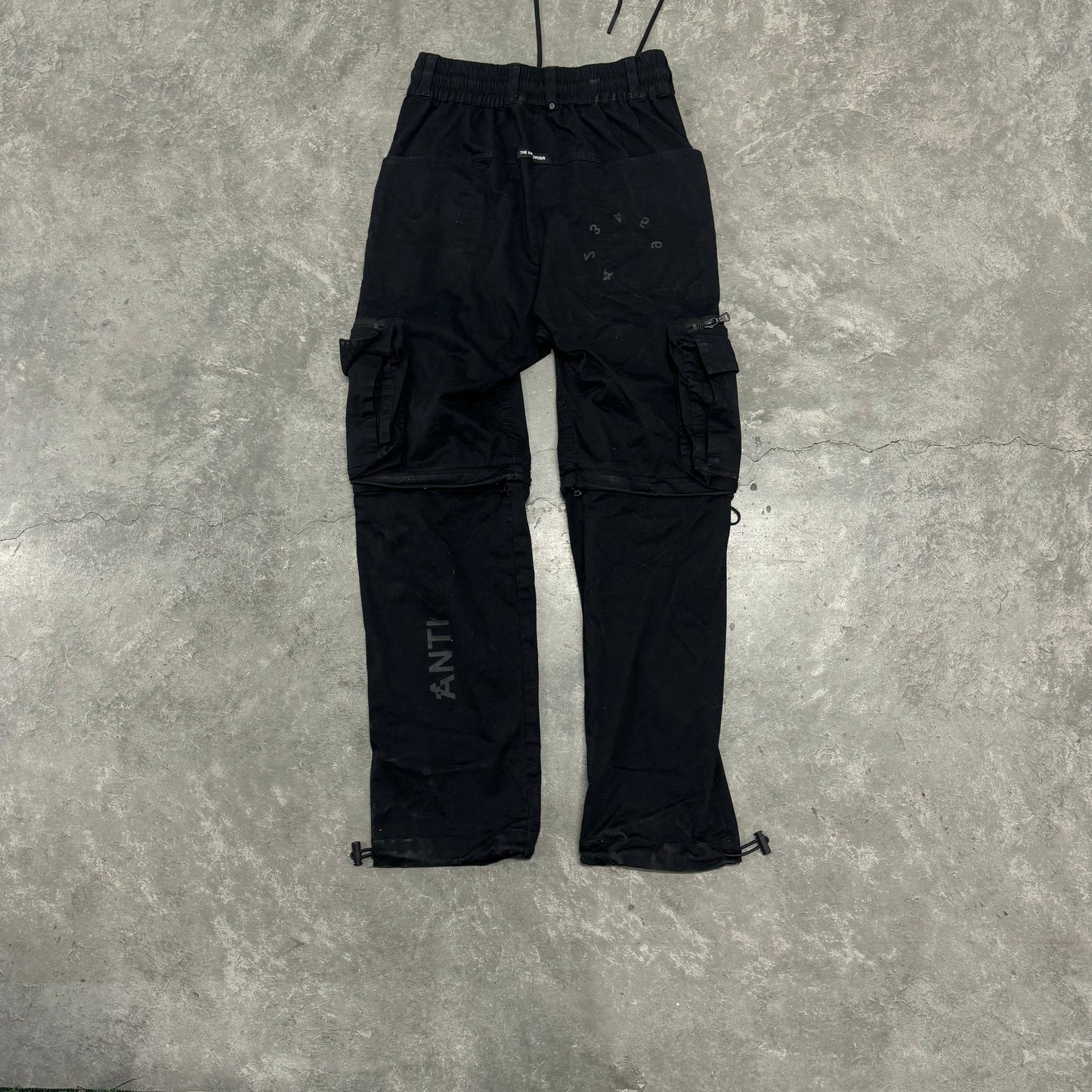 Black Utility Joggers