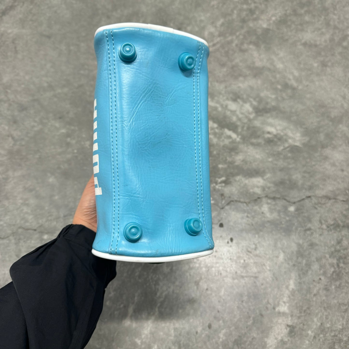 Vintage Baby Blue Puma Mini Purse