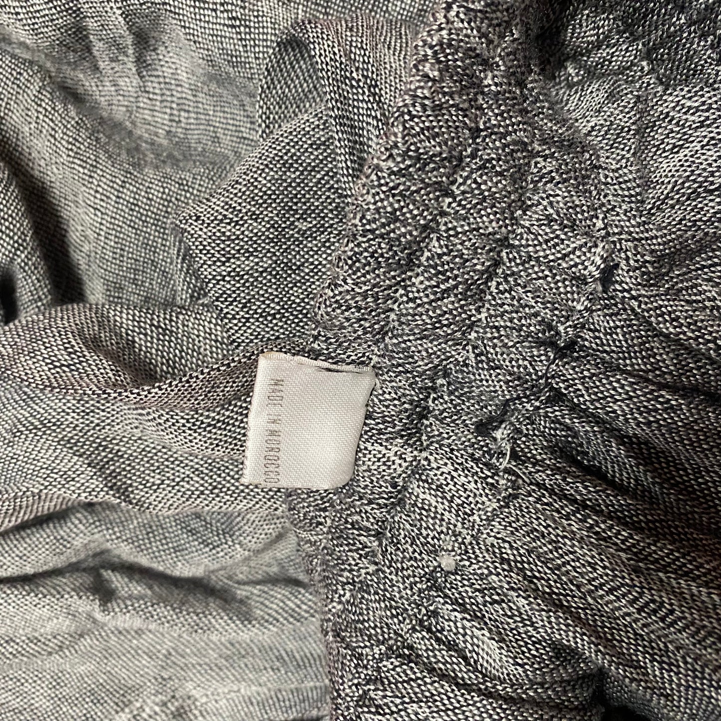 Grey Fairycore Cotton Maxi Skirt
