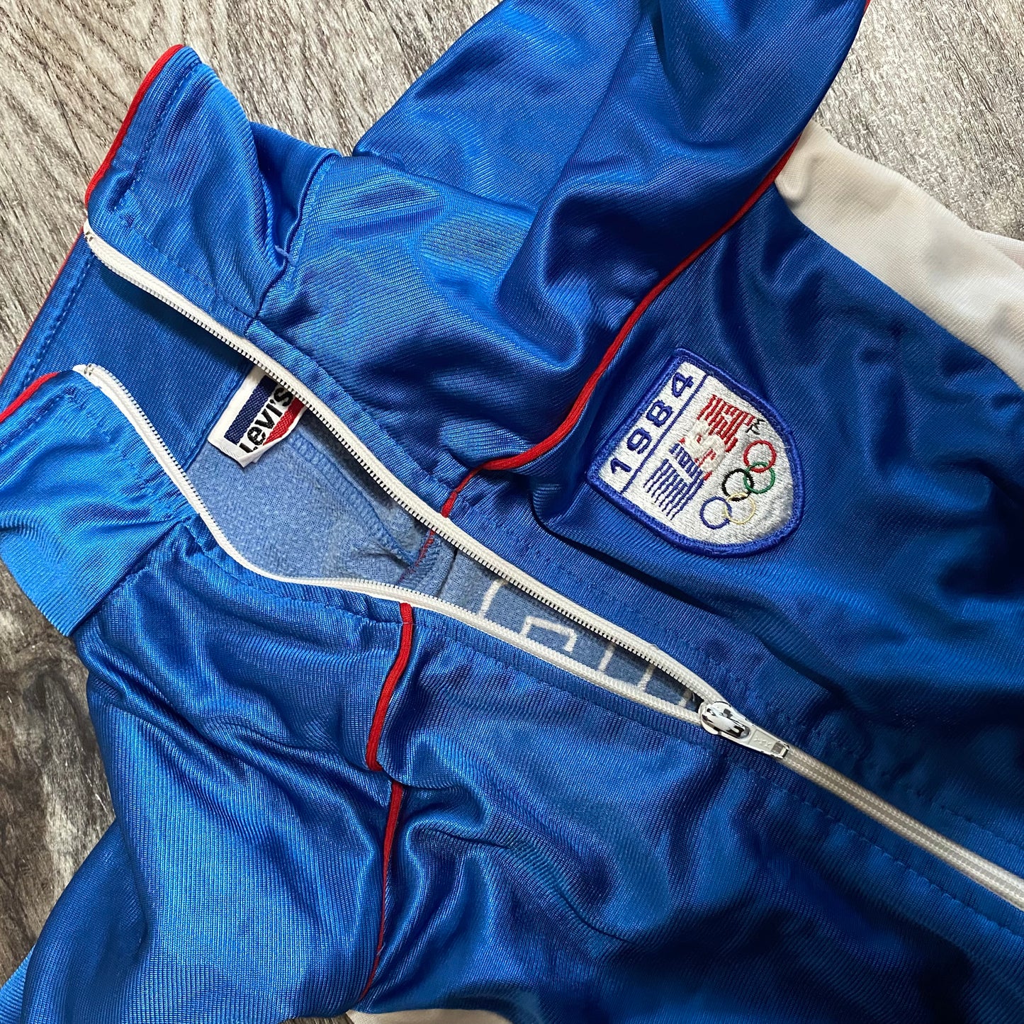 Vintage USA Blue Track Jacket