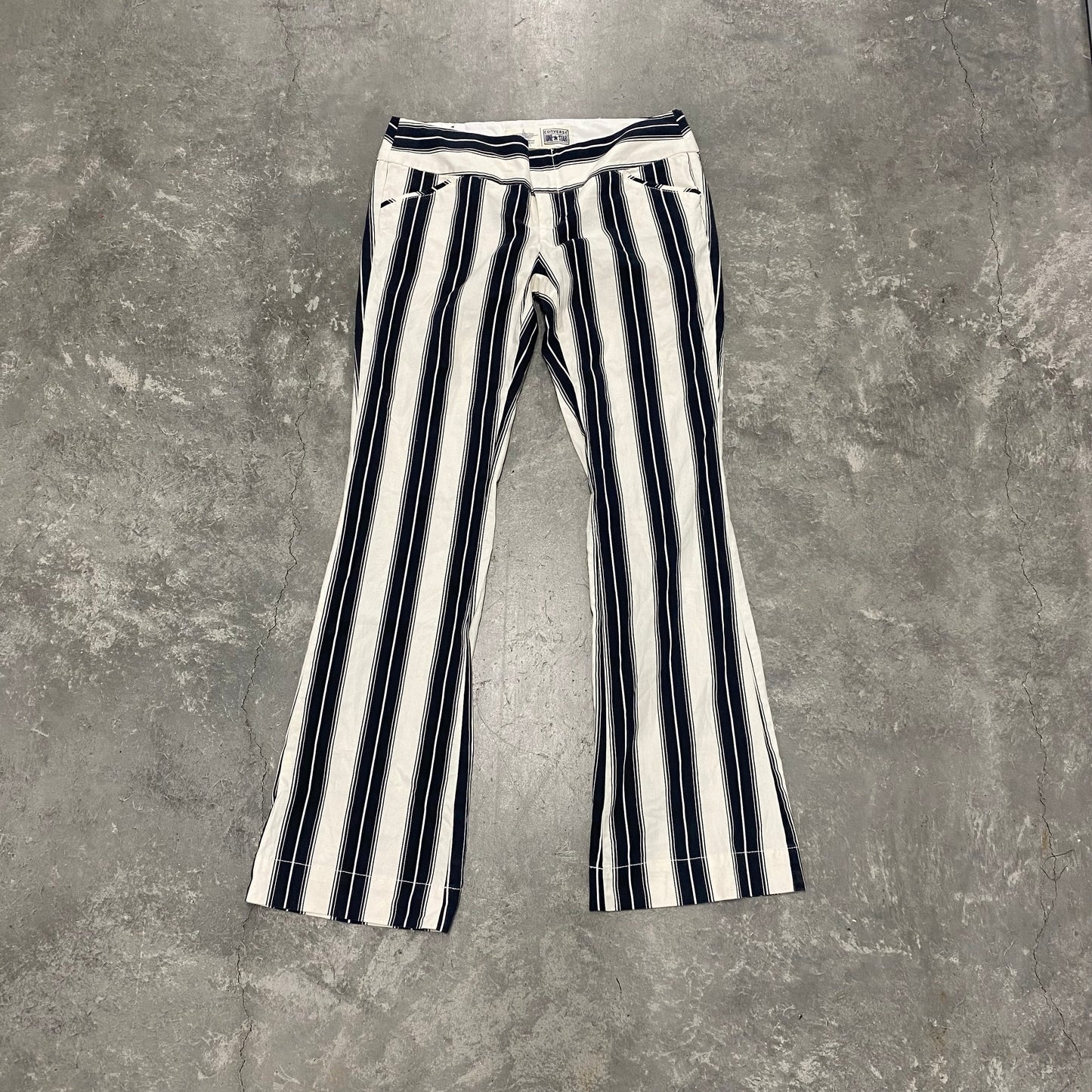 Vintage White Stripped Bottoms