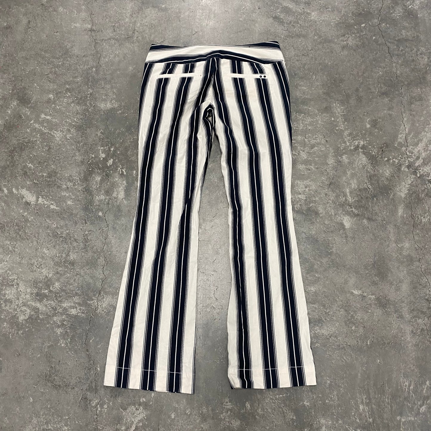 Vintage White Stripped Bottoms