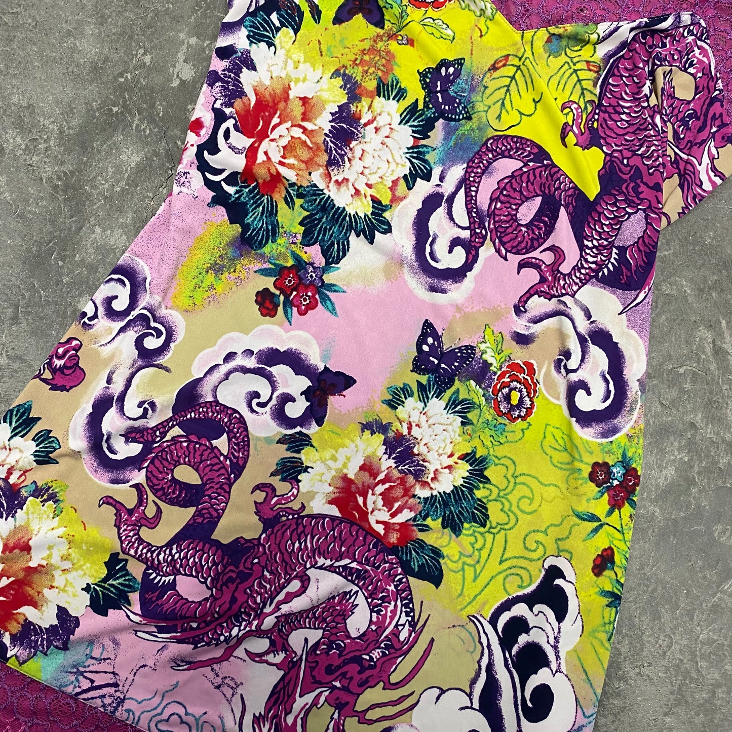 Purple Dragon Lingerie Dress