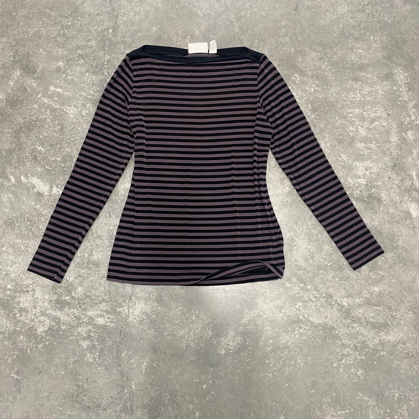 Vintage Grey Stripped Long Sleeve