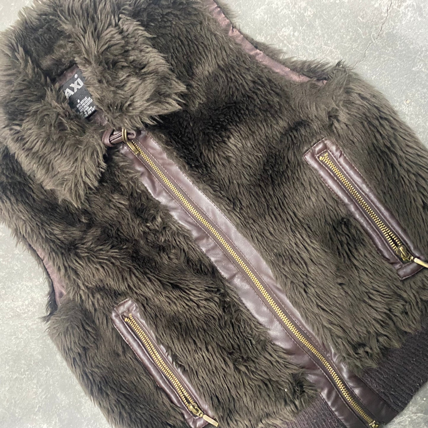 Vintage Fur Vest