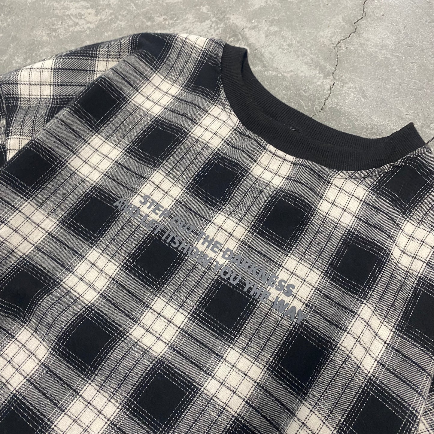 Black Plaid Dress