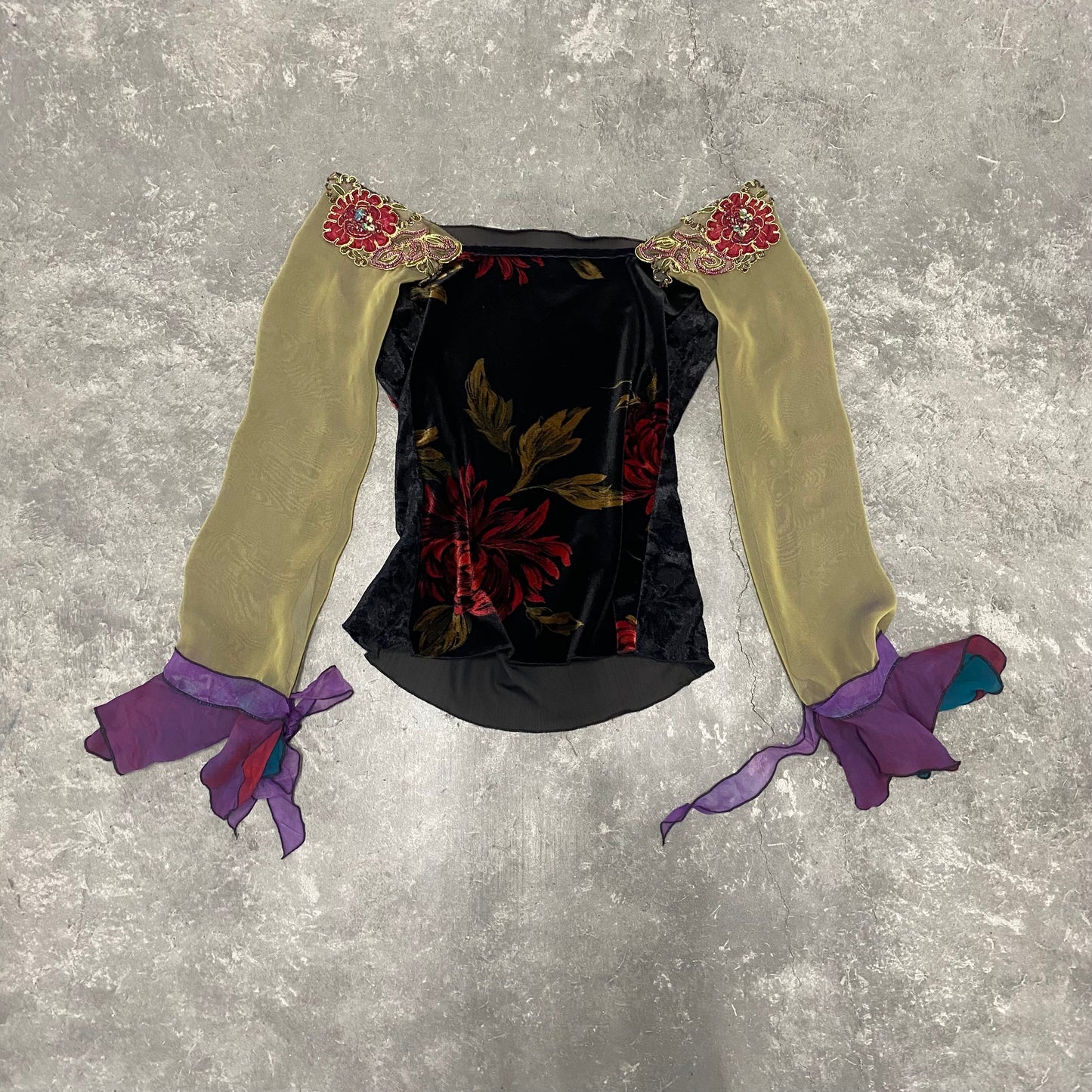 Vintage Fairy Floral Top