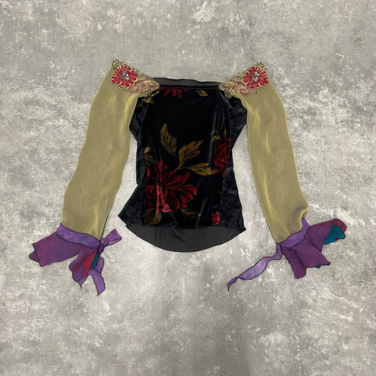 Vintage Fairy Floral Top