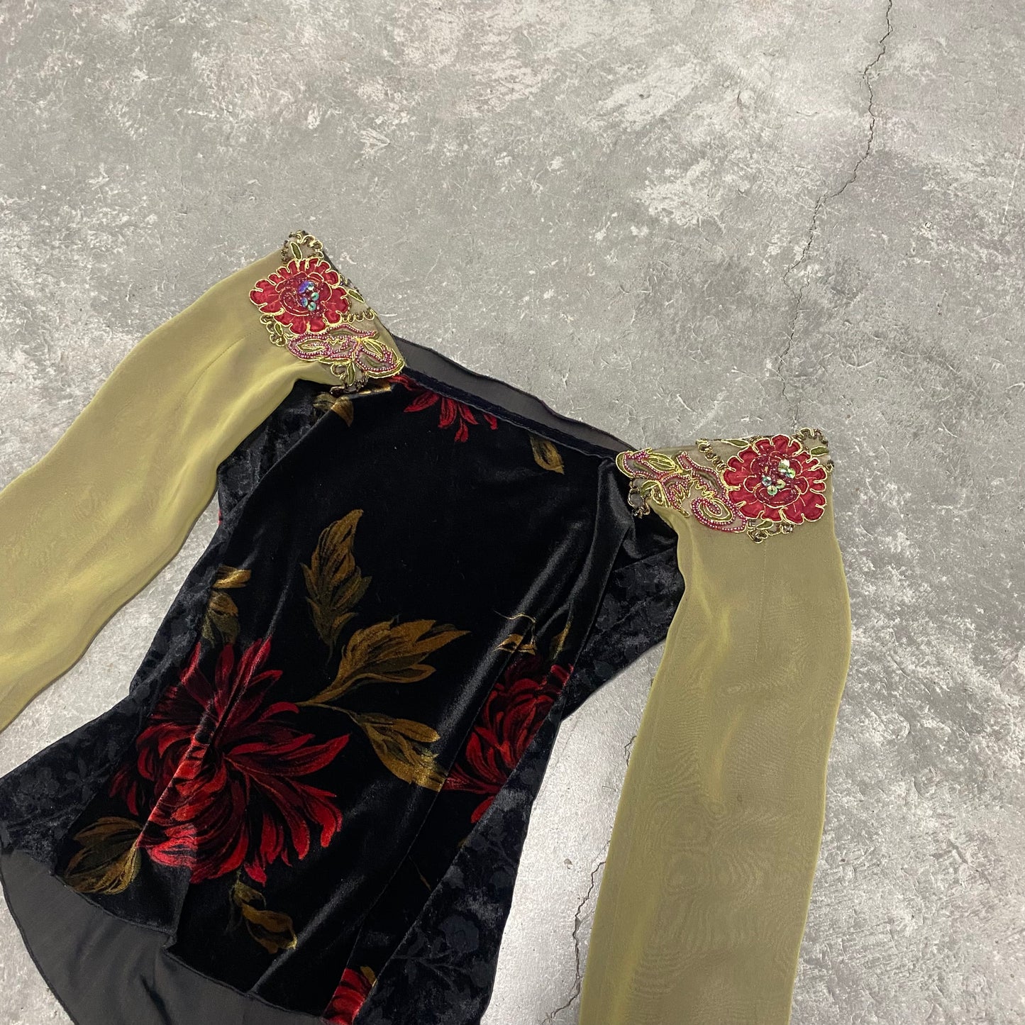 Vintage Fairy Floral Top