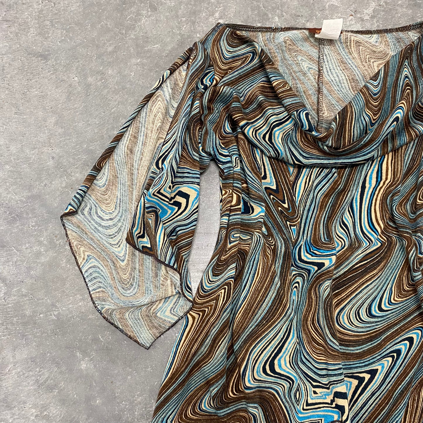 Vintage Blue Fairy Flowy Top
