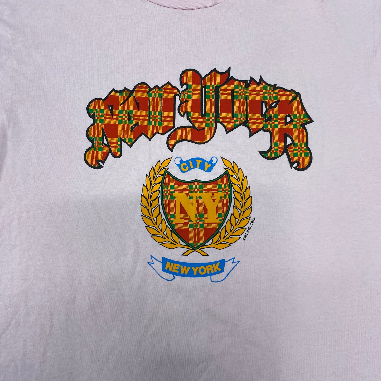 Vintage Pink New York Tee