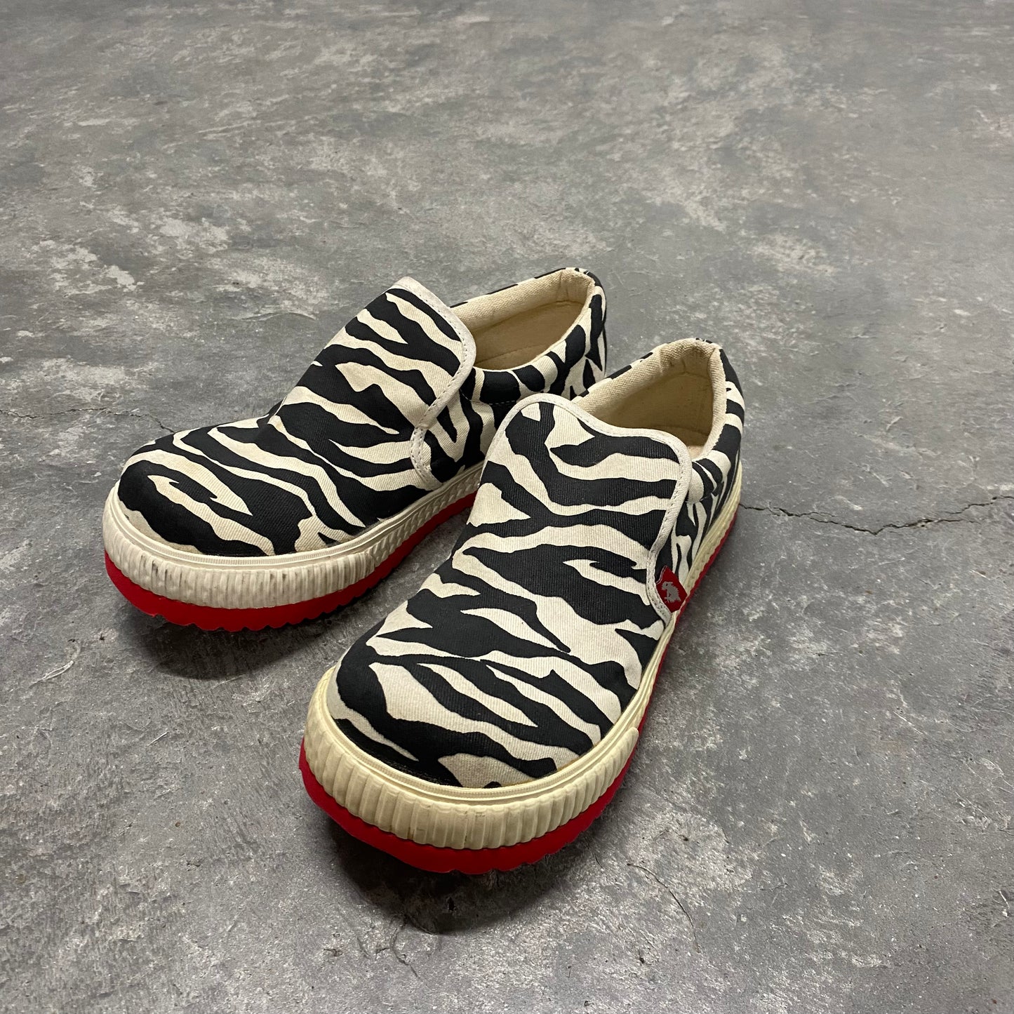 Vintaage Chunky Zebra Sneaker