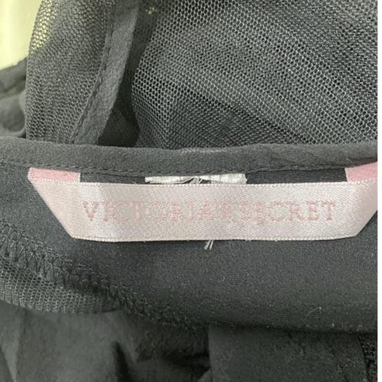 Victoria Secret Black Lingere Tank
