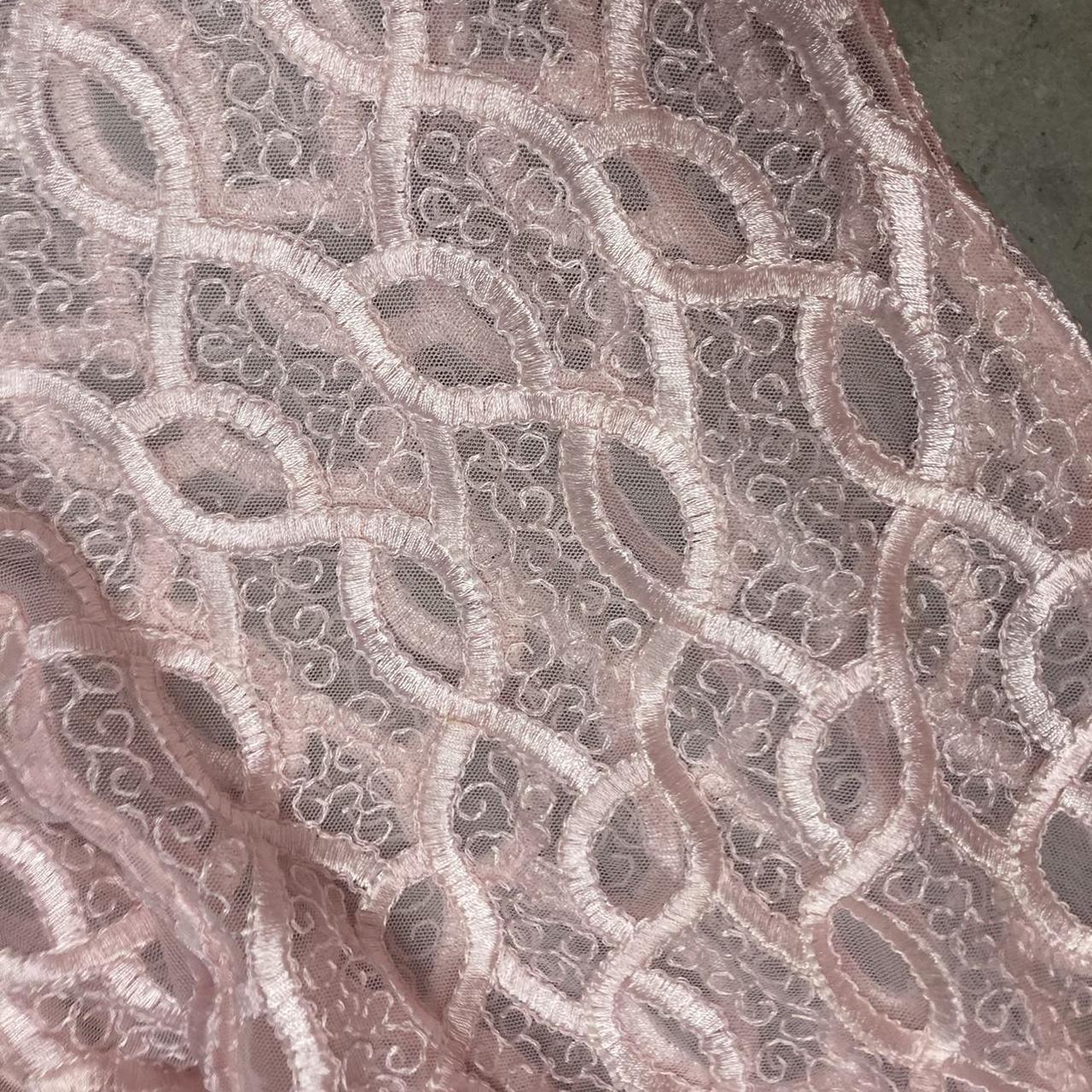 Pink Lace Pants