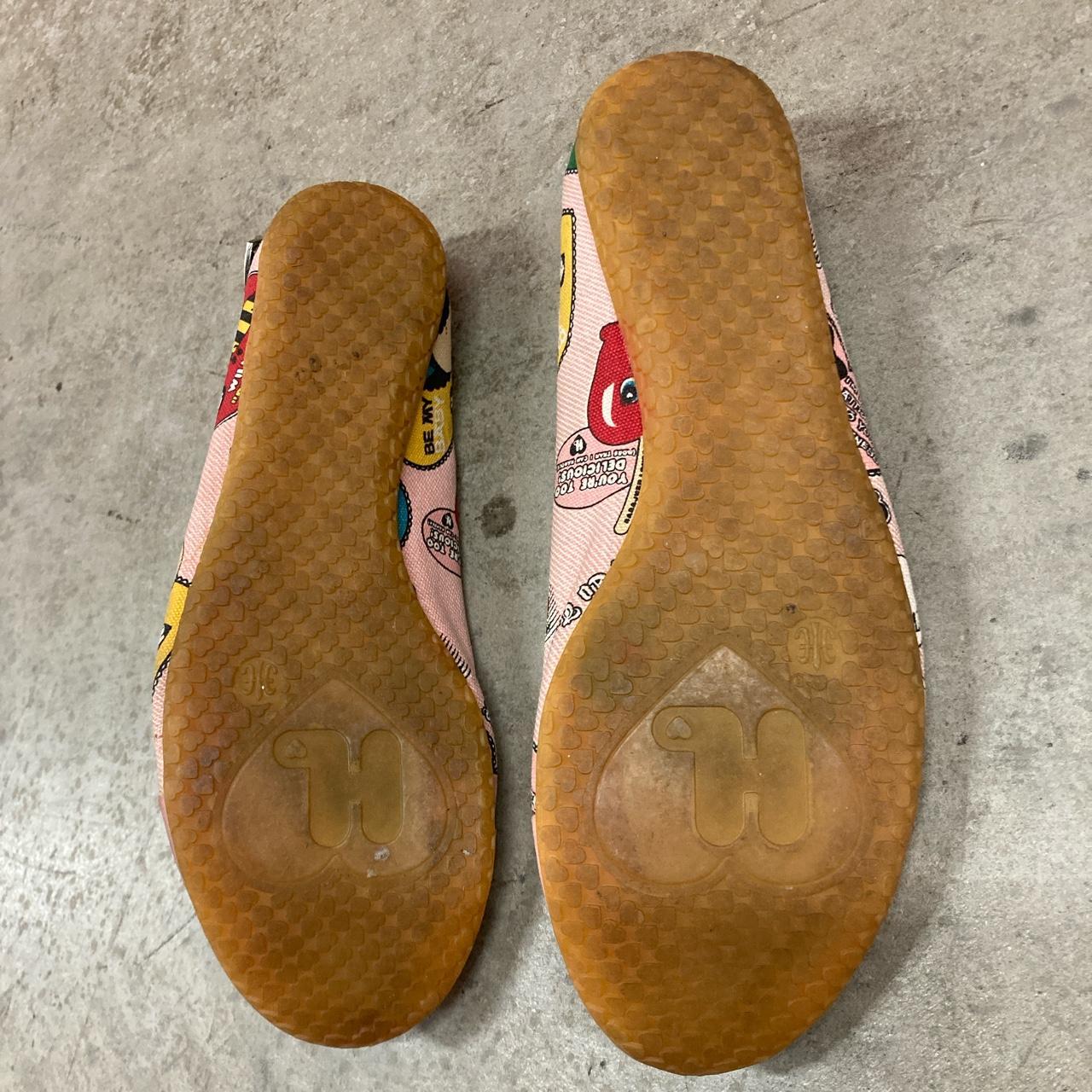 Pink Hara Juku Ballet Flats Size 7W