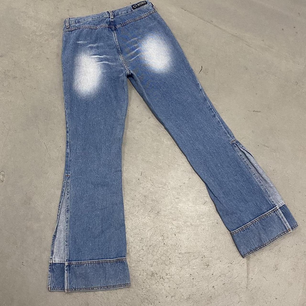 Vintage Light Washed Bleached Jeans