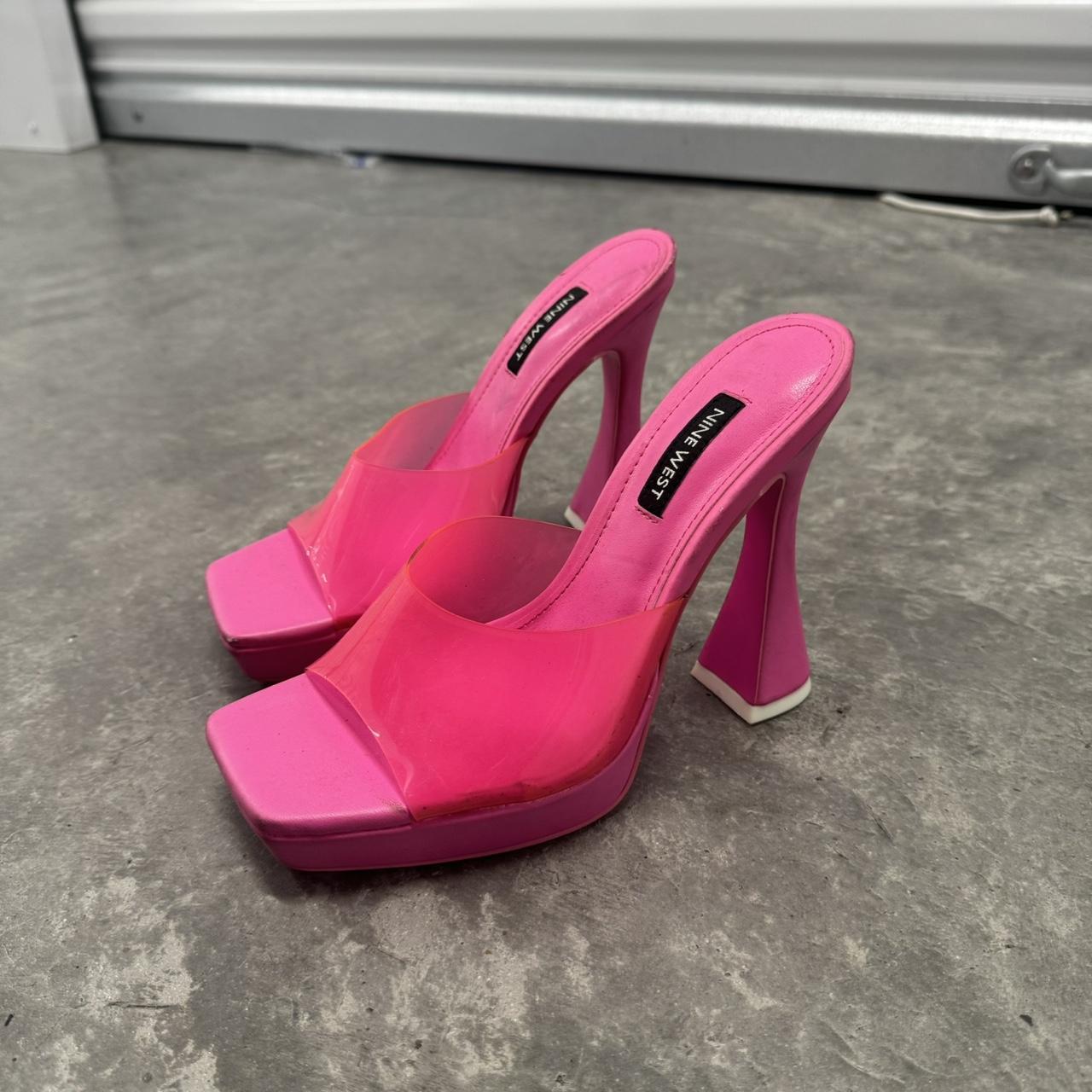 Pink Barbie Heels Size 6.5W