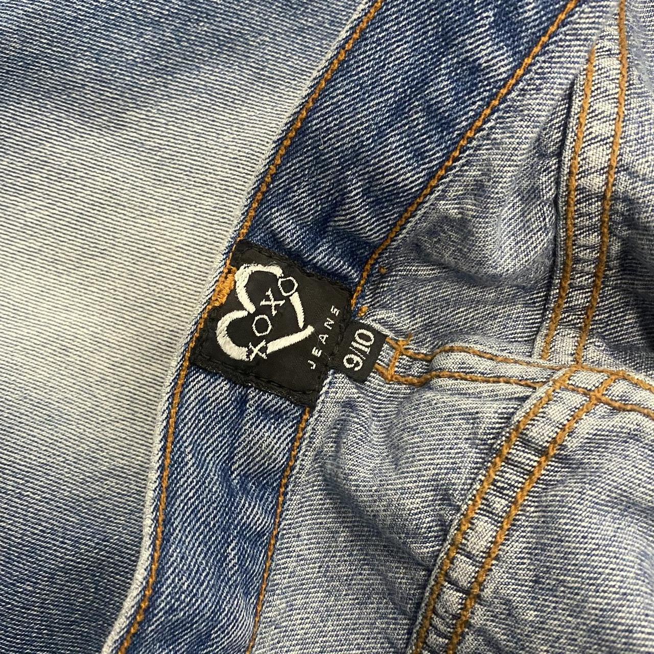 Vintage Light Washed Bleached Jeans