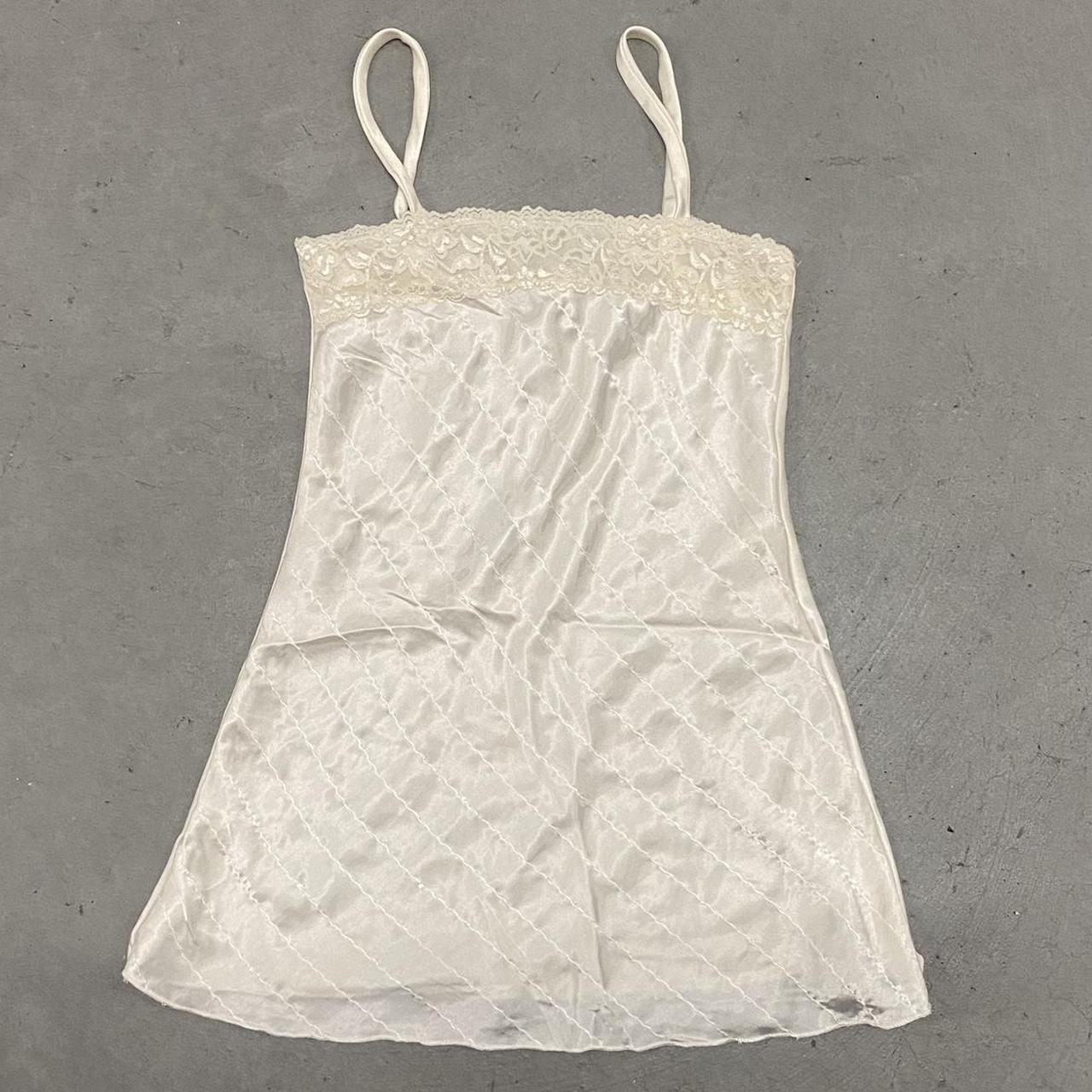 Vintage Creme Sequin Lace Tank