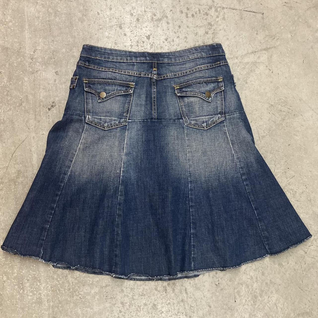 Mudd Jean Midi Skirt