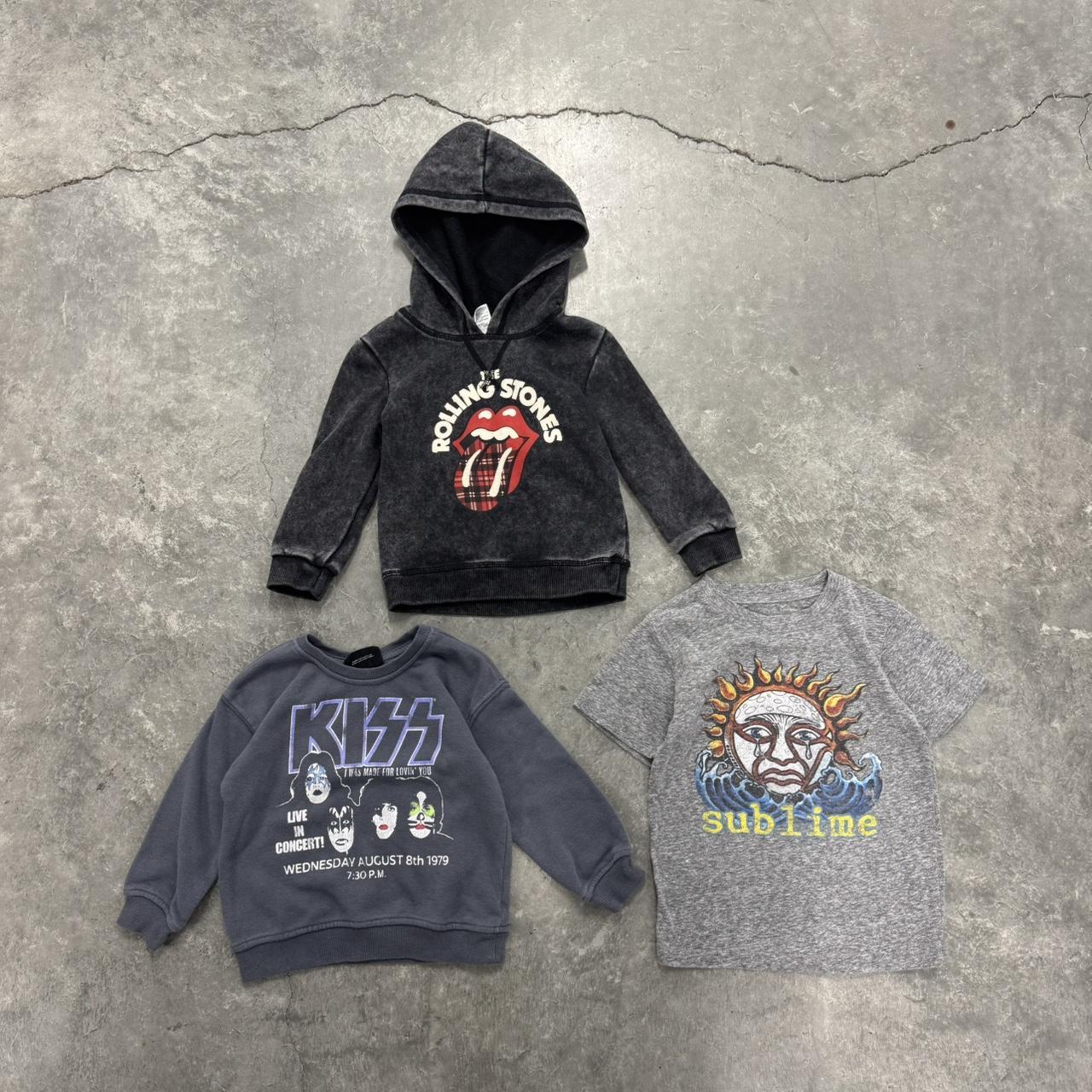 Rock Band Graphic Tops